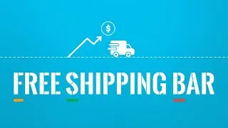 Free Shipping Bar  - Page Targeting