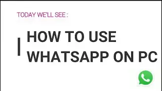 WhatsApp on laptop || how to use whatsapp on laptop | incredibles | iMi