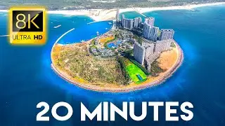 EARTH IN 20 MINUTES 8K VIDEO ULTRA HD HDR / 