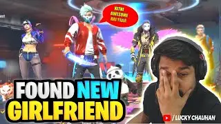 Found My New Girl friend In Free | How to find Girl in world Chat 💔😂 - Garena Free Fire