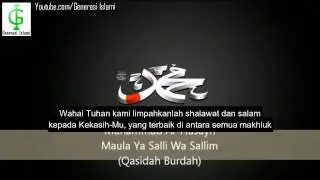 Maula Ya Salli Wa Sallim (Teks Indonesia)