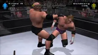 WWE SmackDown! Here Comes the Pain, TripleH, Goldberg, WWE SmackDown, Gameplay PS2, world #wwe #pain