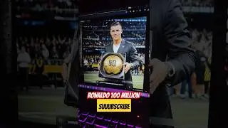 Ronaldo 50 Million subscribers  play button🔥