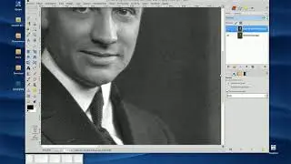Conversión y ajuste de imágenes antiguas en Blanco y Negro en Gimp