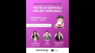 YKS'ye 20 Gün Kala Neler Yapılmalı? Meslek Tercihi Sohbetleri part9