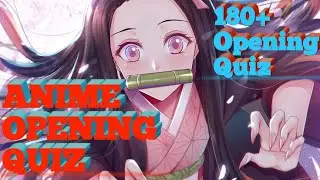Guess The Anime Opening Quiz 2020 [Easy-Expert]
