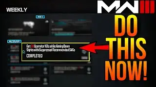 *EASY* How To Get 20 Kills While ADS with Suppressed SMGs in MW3!