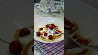 Творожные пп оладьи #пп #оладьи #food #fit #творог #ужин #завтрак #shots #рецепт