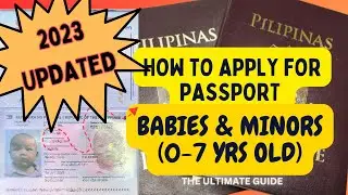 PAANO MAG-APPLY NG PASSPORT PARA KAY BABY (2023) | STEP-BY-STEP PROCESS AT TIPS  (UPDATED!)