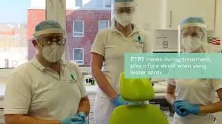 Social distancing for COVID-19: Dental practice video tour
