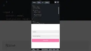 CSS Flexbox Responsive Form