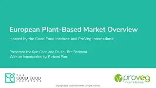European Plant-Based Food Market Overview