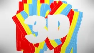 Blender 3D: Paint Brush Text Effect