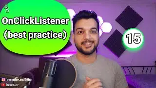 RecyclerView OnClick Listener (best practice) - part15 | Kotlin Advanced Course