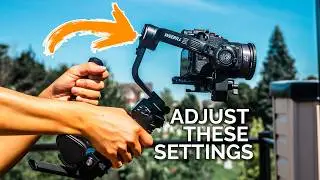 BEST GIMBAL Settings for SMOOTHER Shots (Zhiyun Weebill 3S, 3, Cinepeer 3E, M3, etc.)