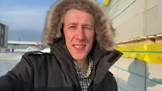 Съёмка на складе газобетонных блоков Теплит