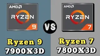 Ryzen 9 7900X3D vs Ryzen 7 7800X3D Processor 🔥 || AMD Ryzen 9 7900X3D vs AMD Ryzen 7 7800X3D