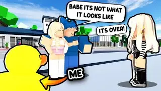 Brookhaven, But I CAUGHT CREEPY ODERS CHEATING As A DUCK...