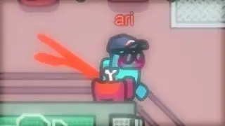 the 900 IQ body hiding trick in Among Us