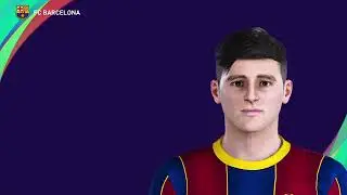 PES 2021 / PES 2020 PABLO GAVI FACE BUILD AND STATS