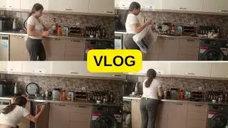 Temizlik Vlog /Kitchen Cleaning Day / Günlük İşler 