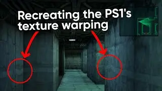 Recreate the PS1's Affine Texture Warping with Unity Shaders