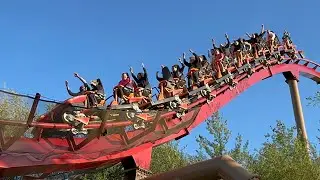 Coasters of Rivertown B-Roll Footage, and we got to go up into the cab of Kenny Van Meter.