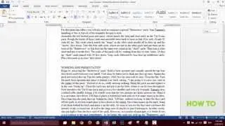 Convert PDF to Word using Microsoft Word