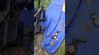 находки с пляжа. поиск золота на пляже #золото #коп #gold #metaldetecting
