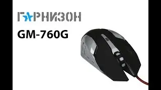 Обзор игровой мыши Гарнизон GM-760G
