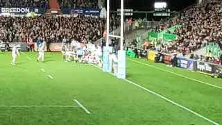 LEICESTER TIGERS 🐅 VS NORTHAMPTON SAINTS TRY TIME