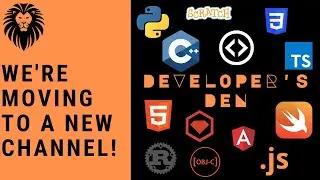 Moving to NEW CHANNEL | Developer's Den