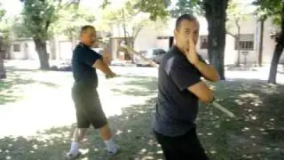 XingYi-BaGua Dragon Broadsword two man set