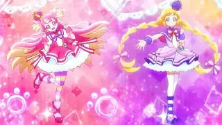 Cure Wonderful and Cure Friendy - Duo Transformation (FANMADE, Wonderful Precure)