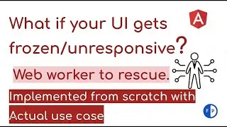 #shorts  Boost Your Angular App Performance with Web Workers
