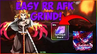 How To Easily Farm Technique Shards/Rerolls AFK With 1 UNIT In Anime Last Stand Roblox!