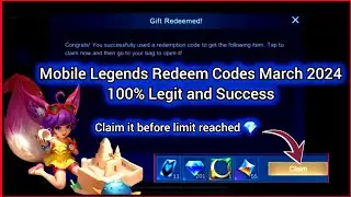 MLBB Redeem Codes March 28, 2024 - Mobile Legends Diamonds Codes Today + All star promo Diamonds 💎