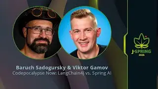 Baruch Sadogursky & Viktor Gamov - Codepocalypse Now: LangChain4j vs. Spring AI