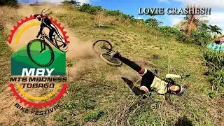 MAY MTB MADNESS TOBAGO | LOVIE CRASHES | MOUNTAINBIKE XC COURSE TEST