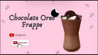 Chocolate Oreo Frappe Recipe