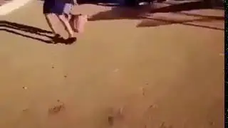 Не удержалась на каблуках