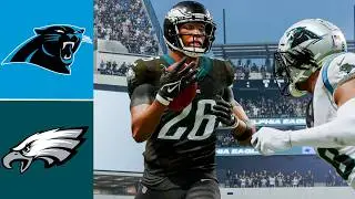Panthers vs Eagles l Week 14 2024 Season (Madden 25 Rosters) l 4K Madden 24 PS5 Simulation