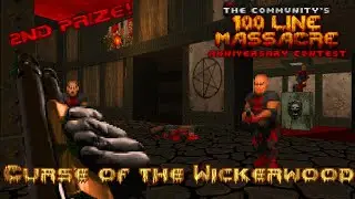 Curse of the Wickerwood - my prize winning map with just 100 lines