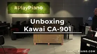 Unboxing & Assembly of Kawai CA-901 | Digitalpiano.com