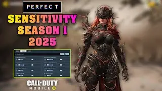 FAST MOVEMENT + NO RECOIL BEST SENSITIVITY FOR COD MOBILE | CODM SENSITIVITY SETTINGS