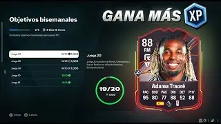FC 25 Como Hacer Experiencia Rapido Para Sacar A Adama Traore 88 - XP Rapida Para Completar En 3 Min