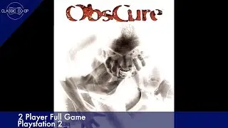 Obscure | Full Game | 2 Player Co-op | PS2 | RetroTink 5X