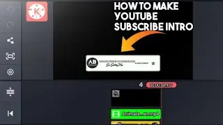 How To Make Youtube Subscribe Intro