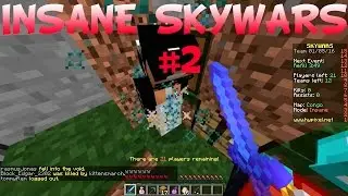 Minecraft SKYWARS TEAM #2 INSANE MODE w/xmanxx and Thehydroman