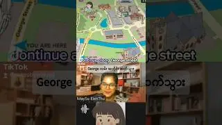 Beginner level student gives direction in English #speakingpractice #english #learnenglish #shorts